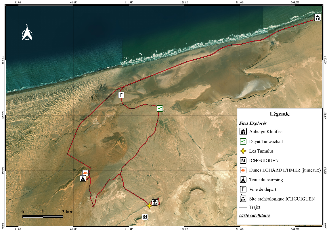 المنظر الصحراوي